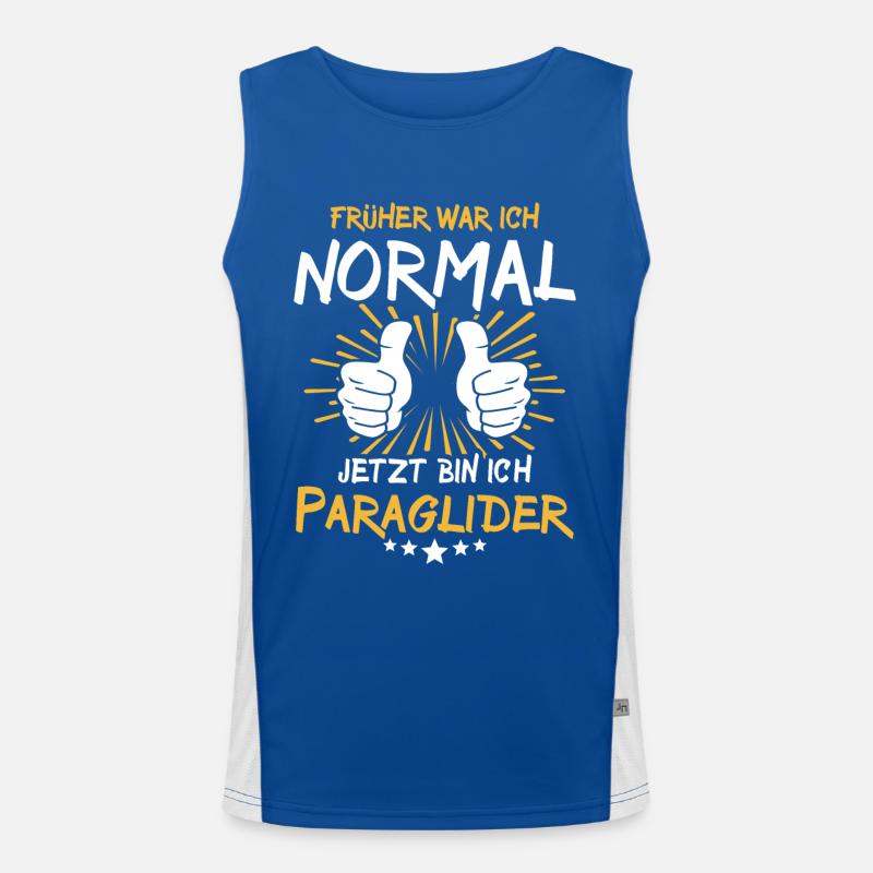 Paraglider Spruch Men's Functional Contrast Tank Top 
