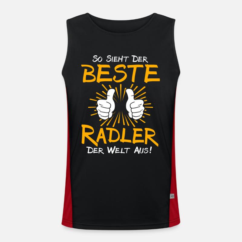 Idée cadeau Radler Débardeur respirant contrasté Homme 