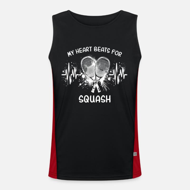 Squash ECG Débardeur respirant contrasté Homme 