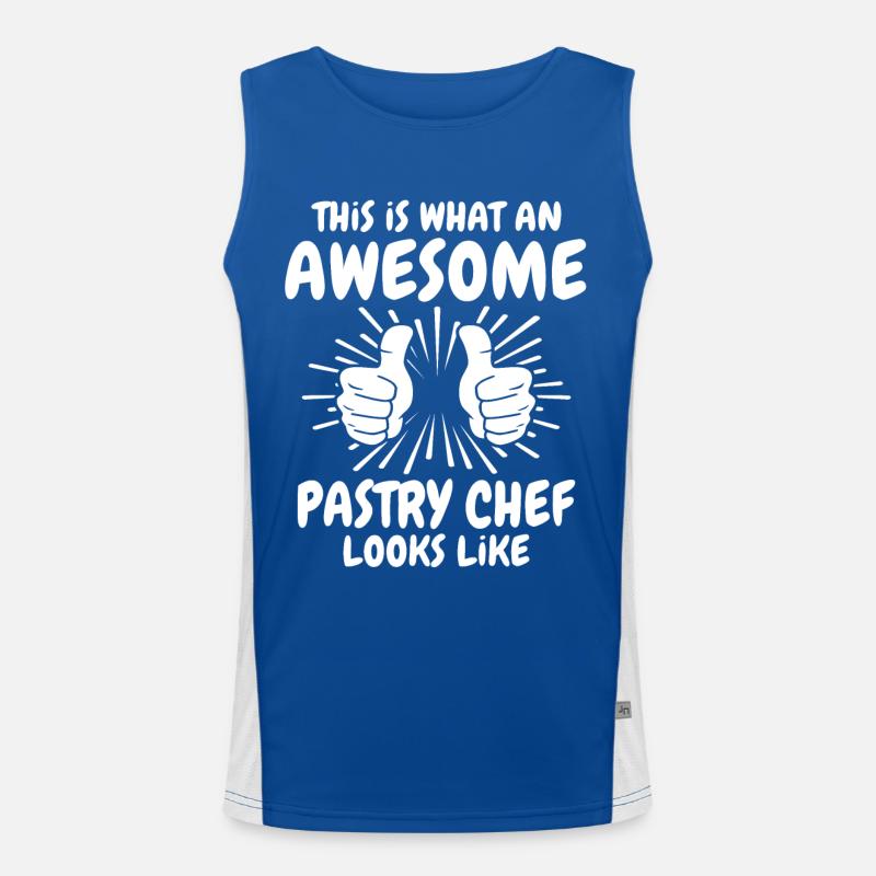 Confectioner Men's Functional Contrast Tank Top 