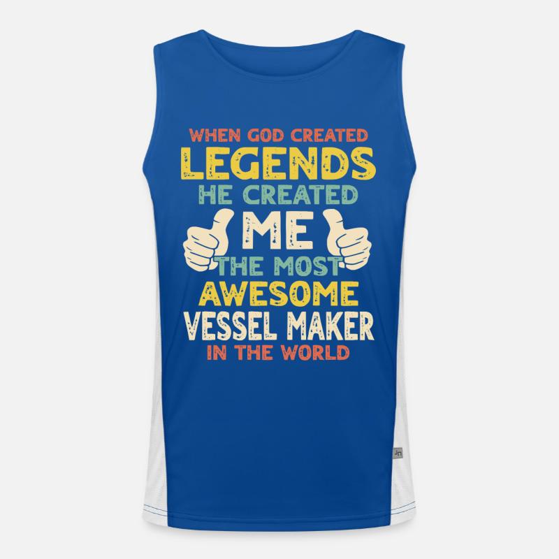 Constructeurs Débardeur respirant contrasté Homme 