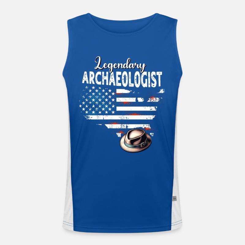 Archéologue Débardeur respirant contrasté Homme 