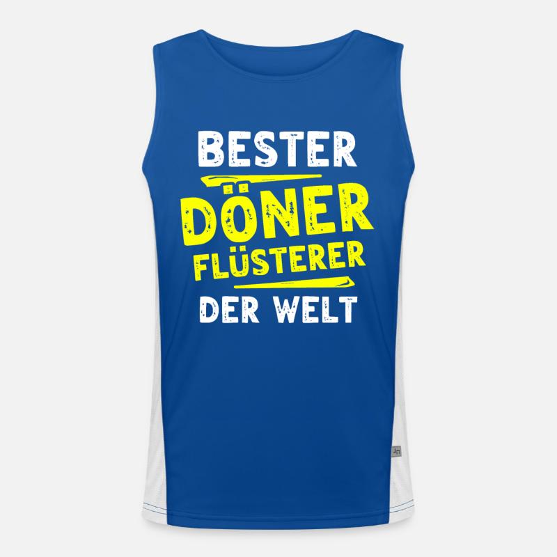 Döner Geschenk Funktionelles Kontrast-Tank Top für Männer 