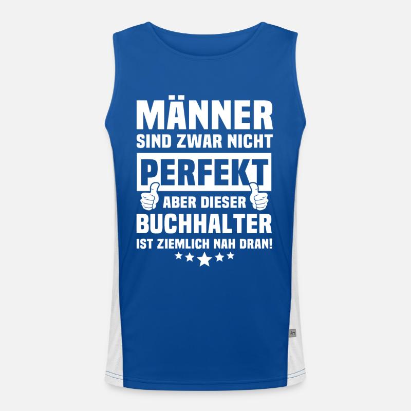 Comptable Débardeur respirant contrasté Homme 