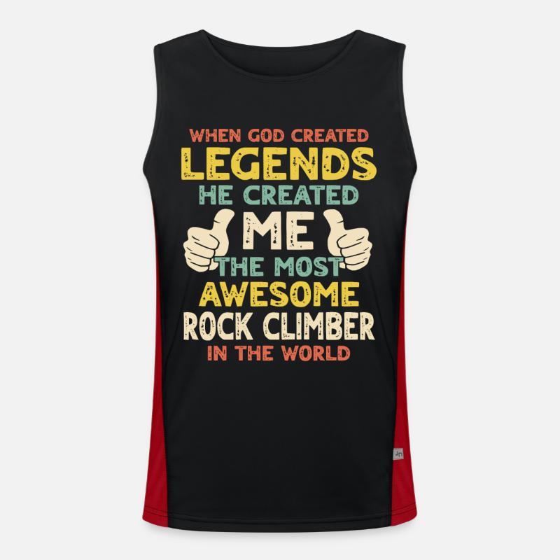 Climber Men's Functional Contrast Tank Top 
