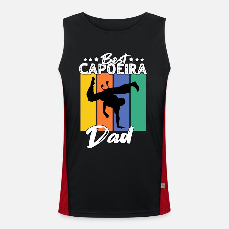 Capoeira Papa Débardeur respirant contrasté Homme 