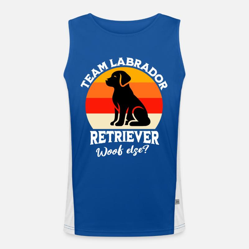 Équipe Labrador Débardeur respirant contrasté Homme 