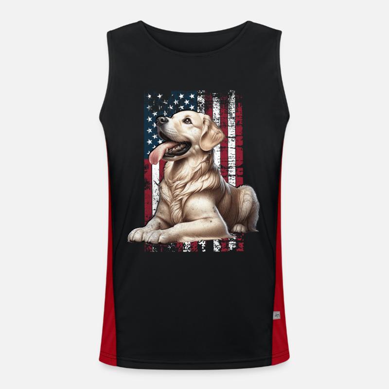 Labrador US Labrador Men's Functional Contrast Tank Top 