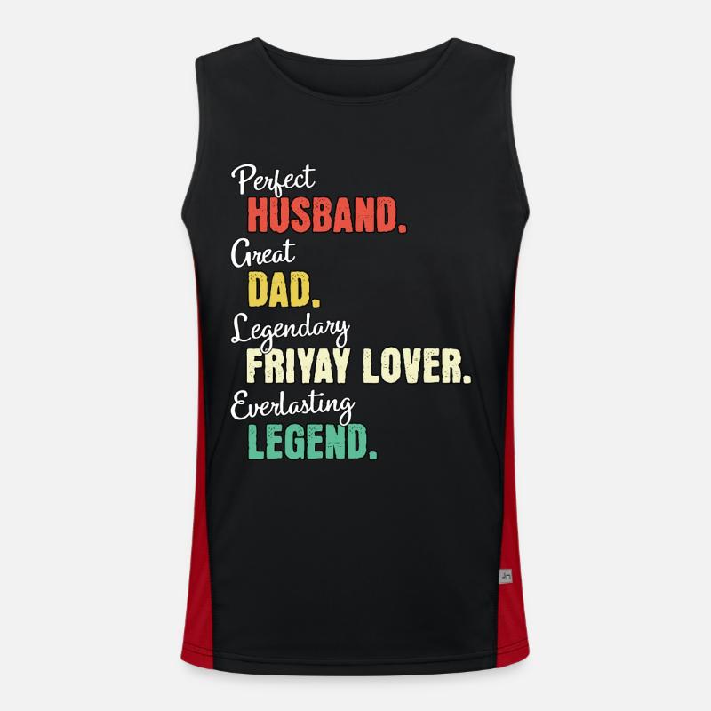 Friyay Papa Débardeur respirant contrasté Homme 