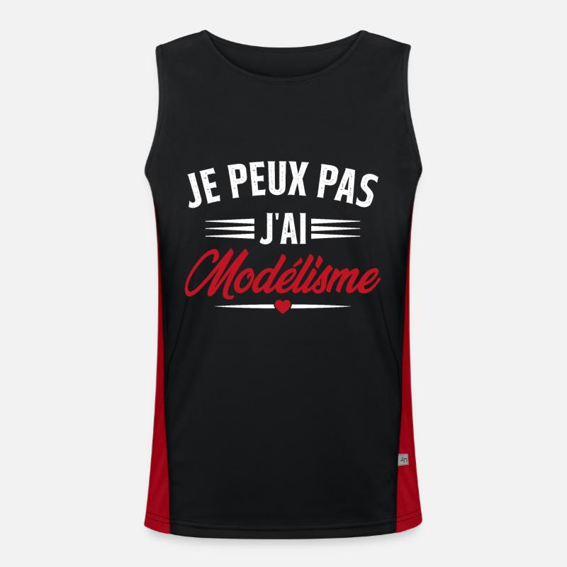 Je Peux Pas J'ai Modélisme Débardeur respirant contrasté Homme 