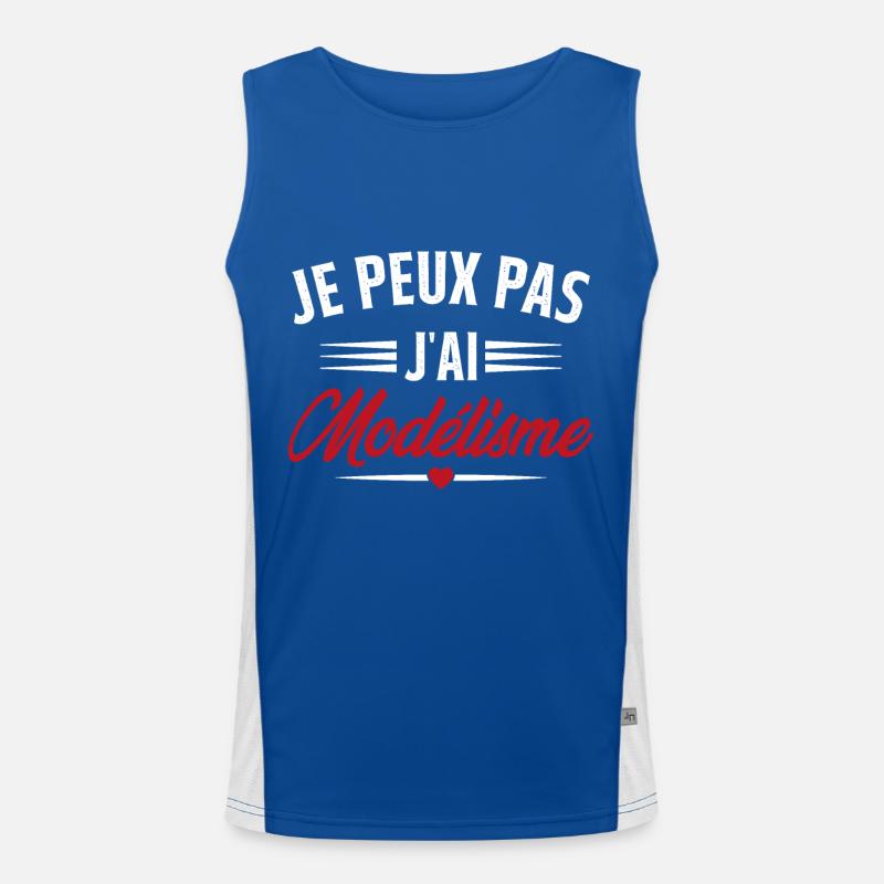 Je Peux Pas J'ai Modélisme Débardeur respirant contrasté Homme 