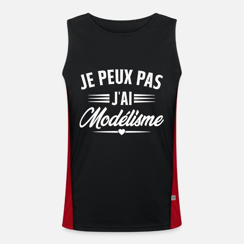 Je Peux Pas J'ai Modélisme Débardeur respirant contrasté Homme 