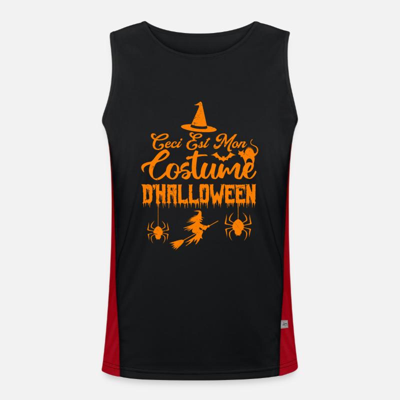 Mon Costume D’halloween Débardeur respirant contrasté Homme 