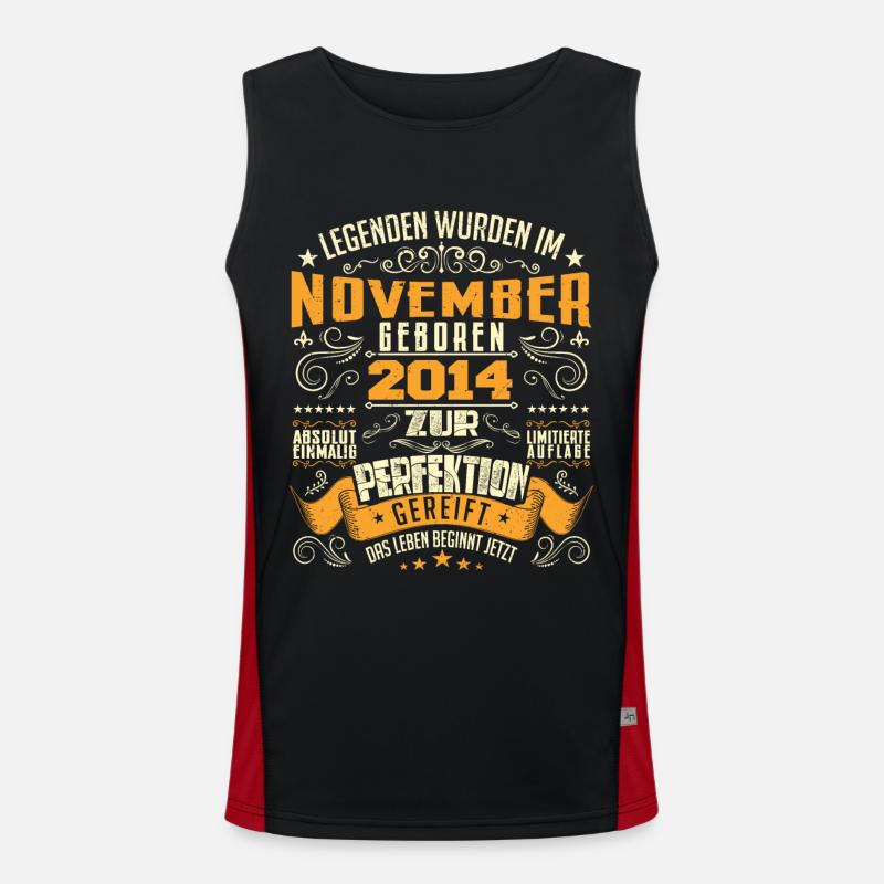 Im November 2014 geboren Débardeur respirant contrasté Homme 