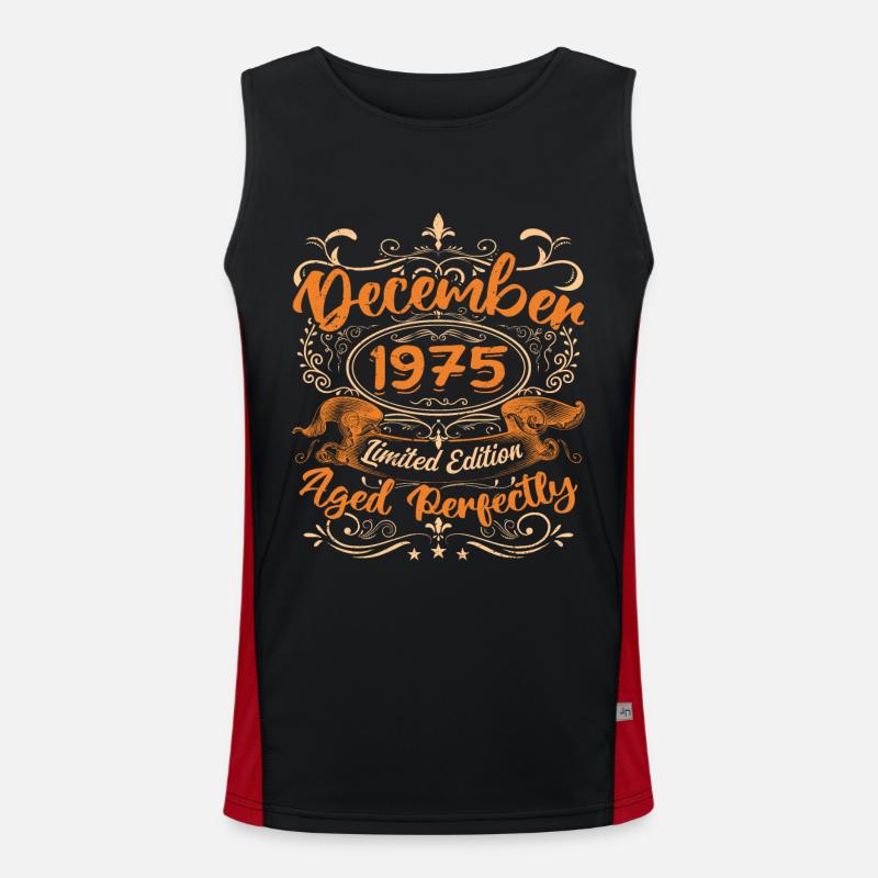 December 1975 | Limited Edition Men's Functional Contrast Tank Top 