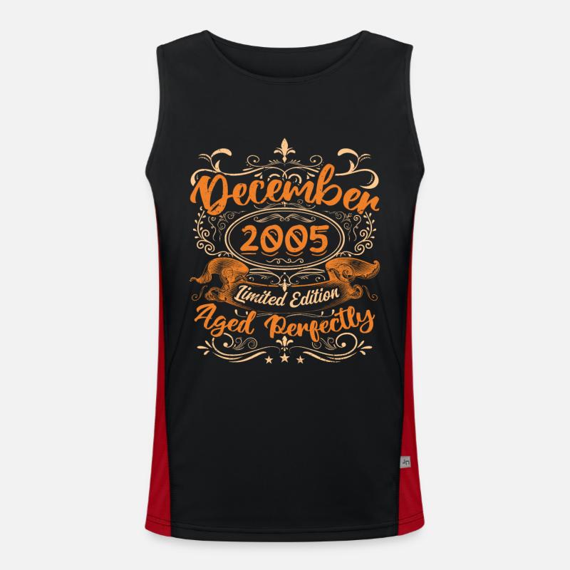 December 2005 | Limited Edition Men's Functional Contrast Tank Top 