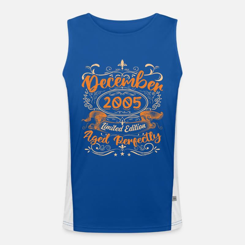 December 2005 | Limited Edition Men's Functional Contrast Tank Top 