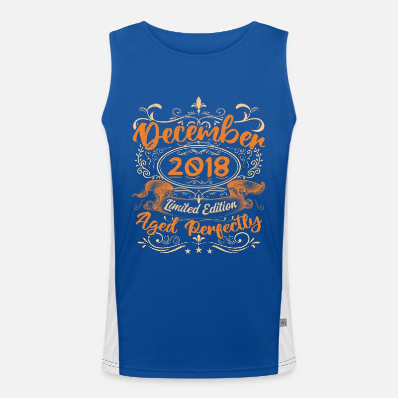 December 2018 | Limited Edition Men's Functional Contrast Tank Top 
