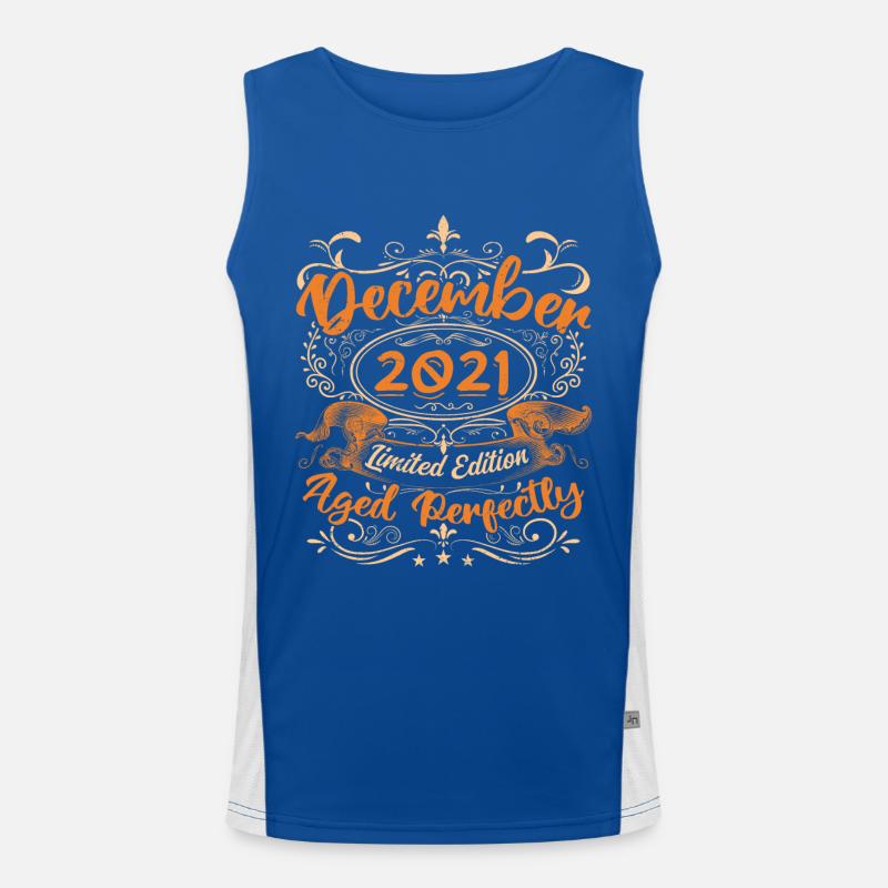 December 2021 | Limited Edition Men's Functional Contrast Tank Top 