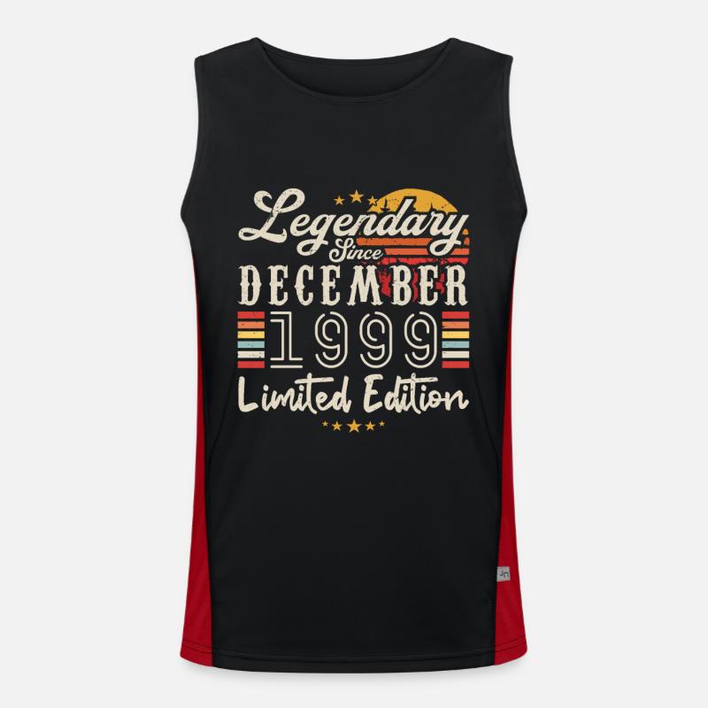 Legendary since December 1999 Limited Edition Débardeur respirant contrasté Homme 