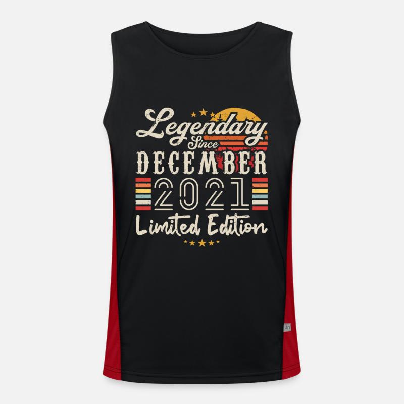 Legendary since December 2021 Limited Edition Débardeur respirant contrasté Homme 