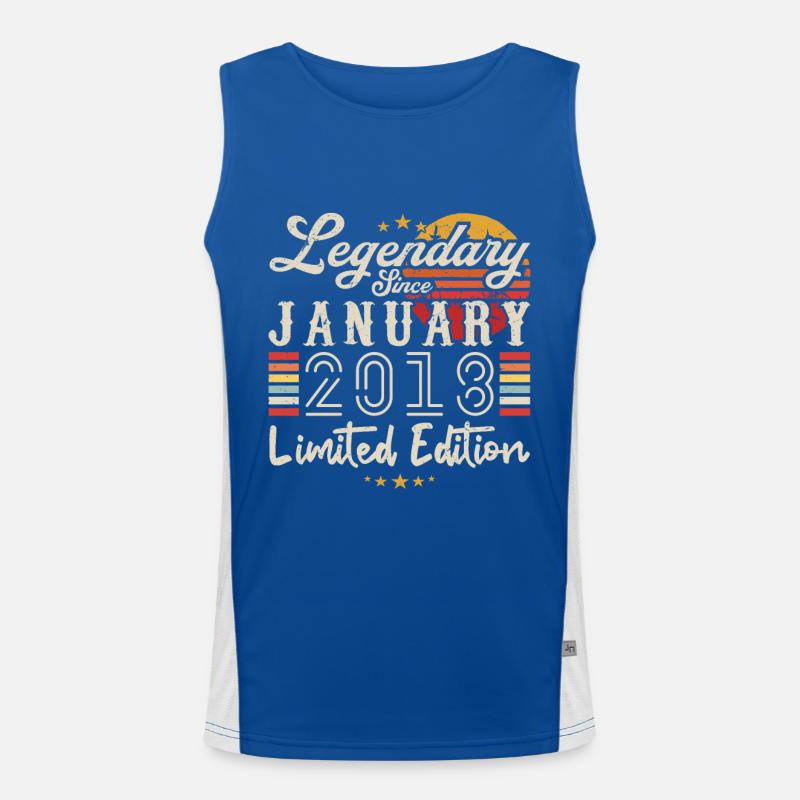 Legendary since January 2018 Limited Edition Débardeur respirant contrasté Homme 