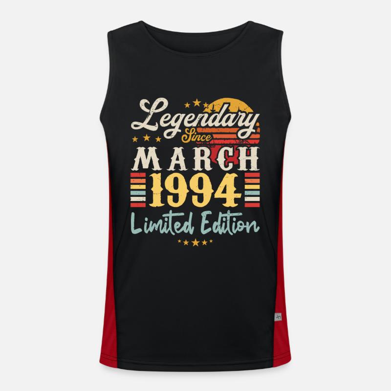 Legendary Since March 1994 - Limited Edition Débardeur respirant contrasté Homme 