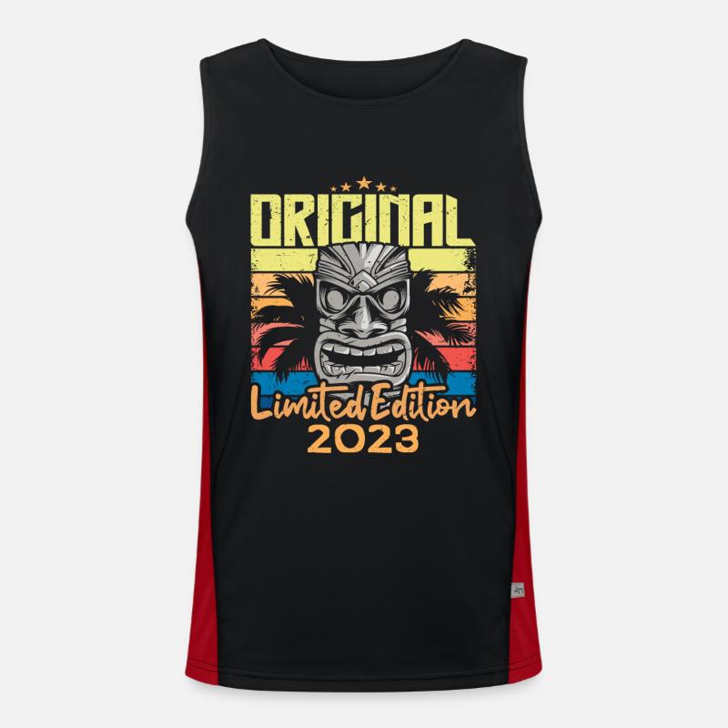 Legenden werden im Geburtstagsgeschenk 2023 geboren Funktionelles Kontrast-Tank Top für Männer 
