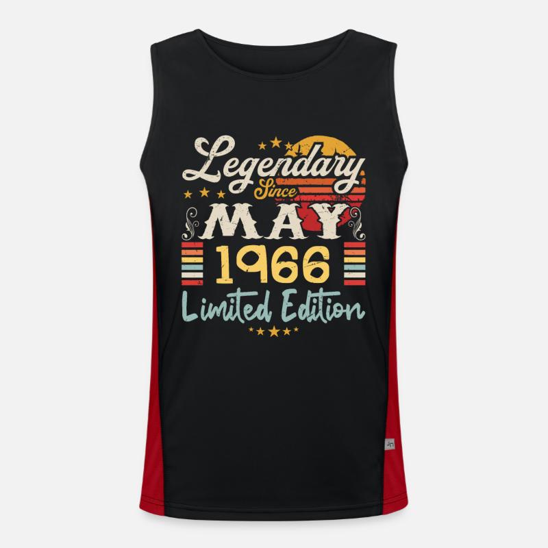 Legendary since May 1966 Limited Edition Débardeur respirant contrasté Homme 