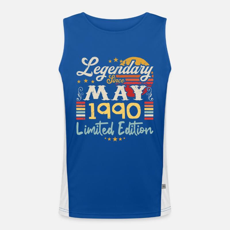 Legendary since May 1990 Limited Edition Men's Functional Contrast Tank Top 