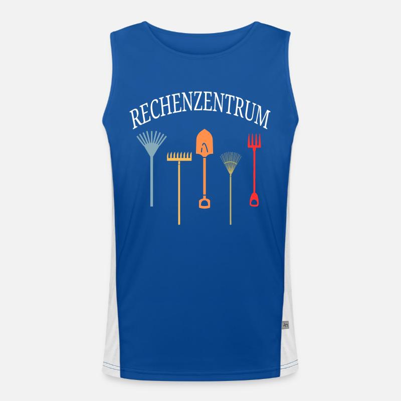 RECHENZENTRUM Funktionelles Kontrast-Tank Top für Männer 