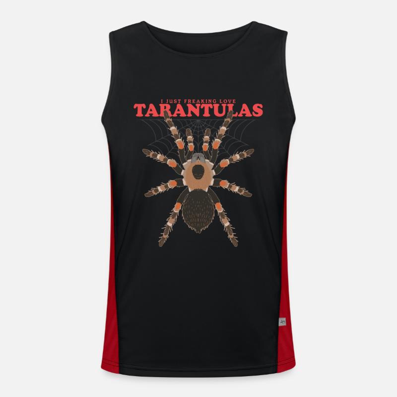 Tarentules Tarentule Araignée Cadeau Débardeur respirant contrasté Homme 
