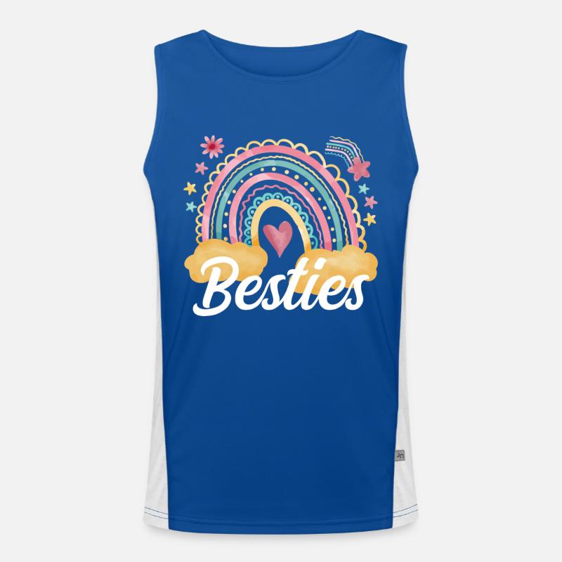 Besties Débardeur respirant contrasté Homme 