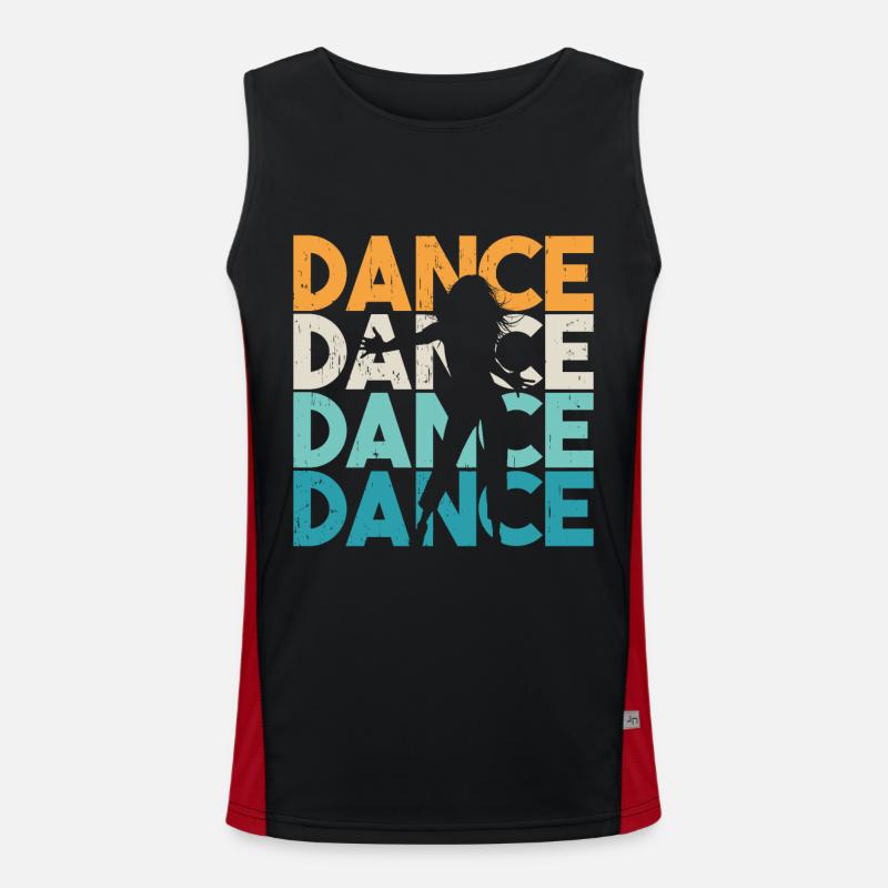 Danse Danseuse Cadeau Débardeur respirant contrasté Homme 