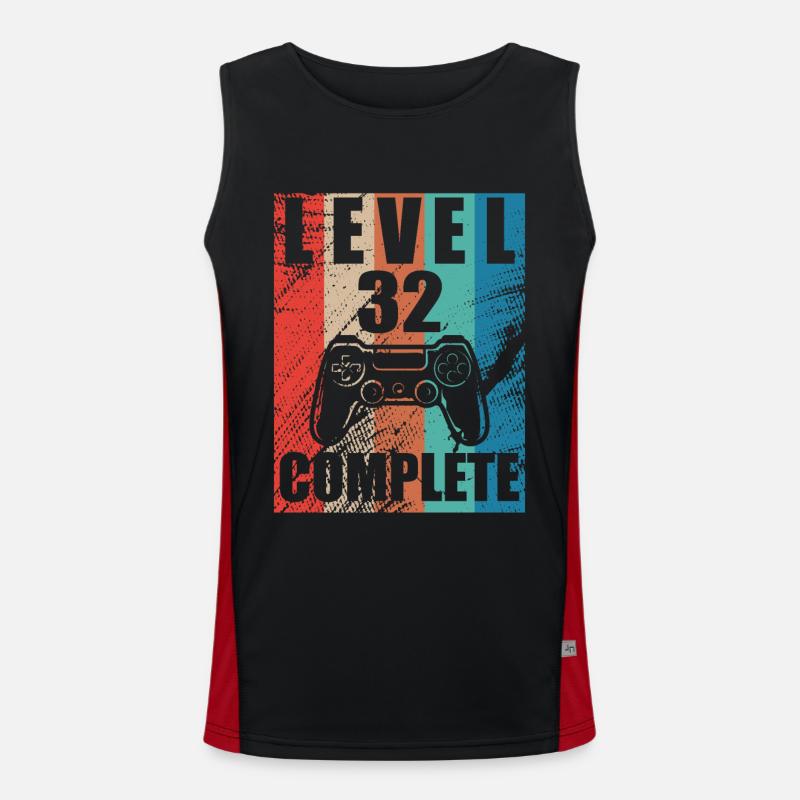 Level 32 complete Men's Functional Contrast Tank Top 