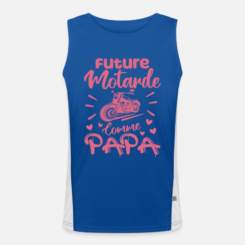 Future Motarde Comme Papa Débardeur respirant contrasté Homme 