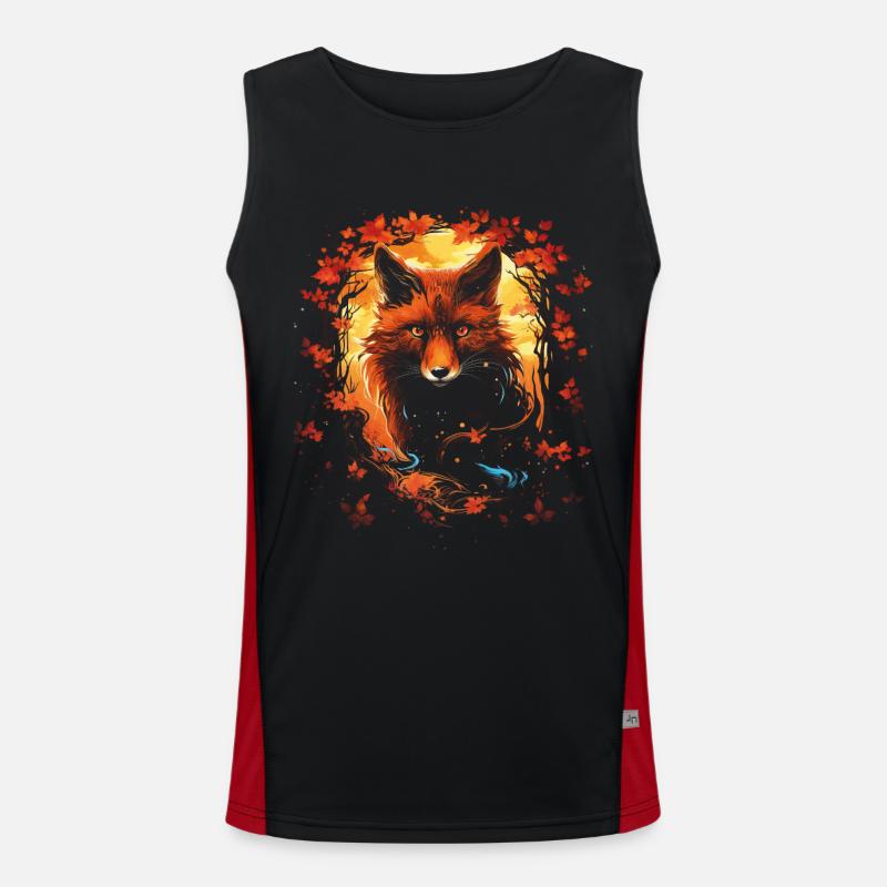 Fantay Fox Magic Fox Men's Functional Contrast Tank Top 