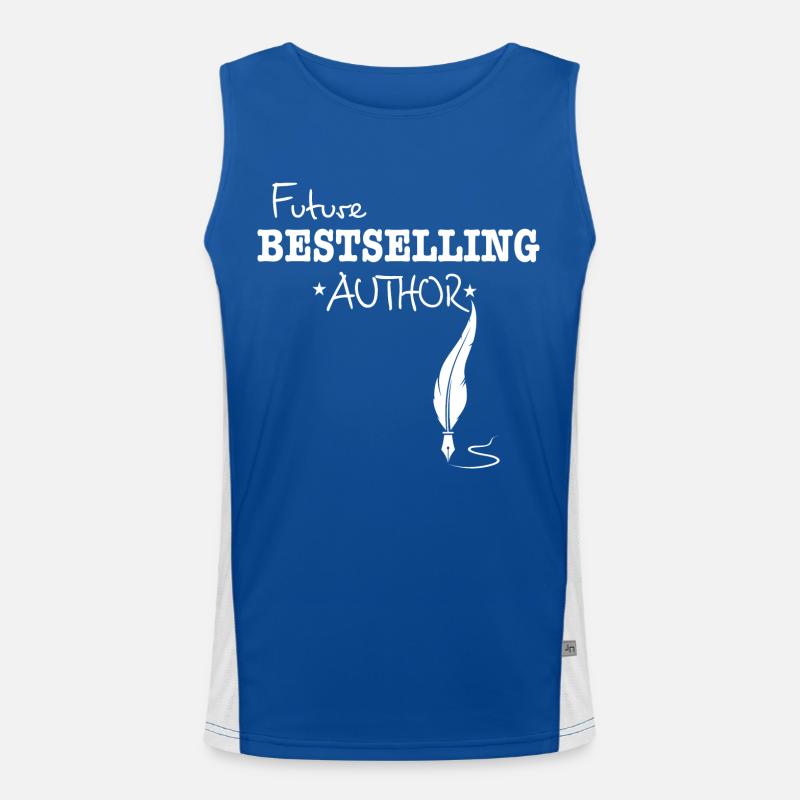 Future bestselling author Men's Functional Contrast Tank Top 