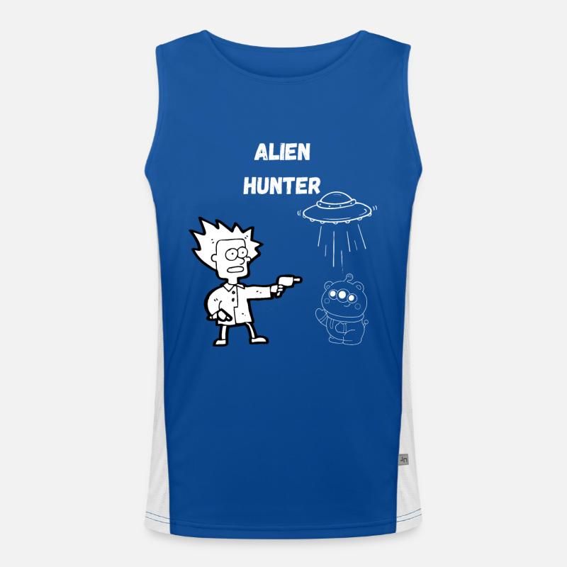 Chasseur d’extraterrestres 1.0 Débardeur respirant contrasté Homme 