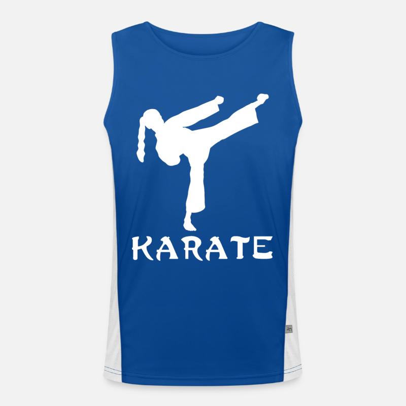 Karate Men's Functional Contrast Tank Top 