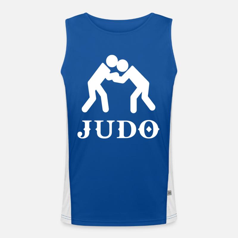 Judo Funktionelles Kontrast-Tank Top für Männer 