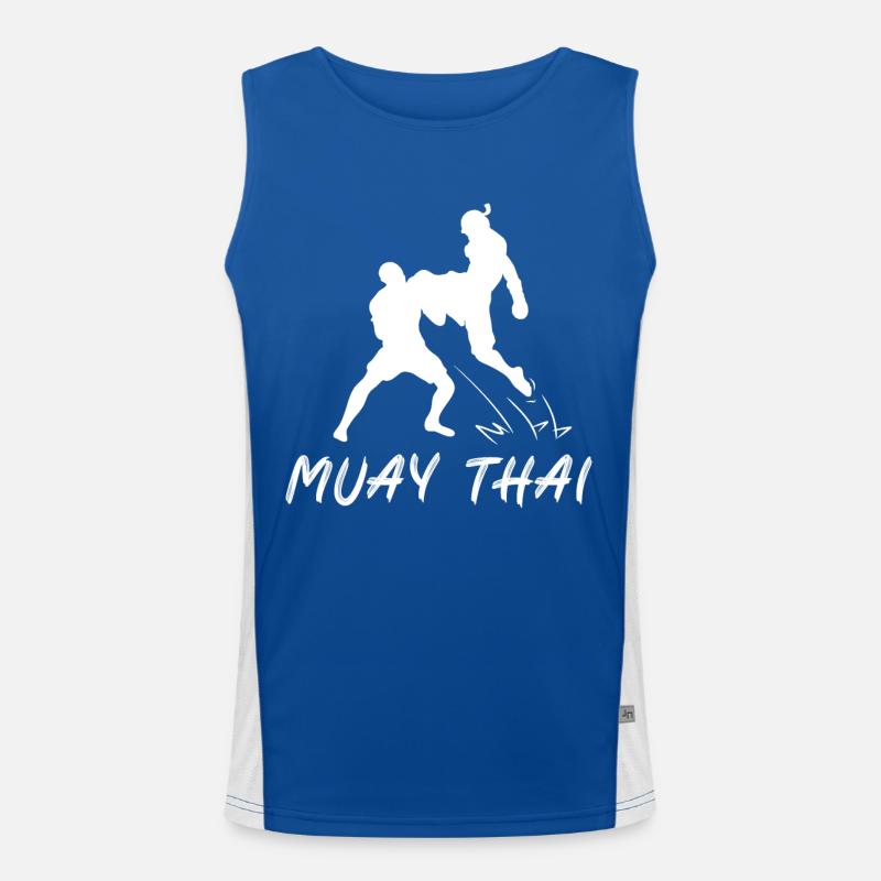 Muay Thai Funktionelles Kontrast-Tank Top für Männer 