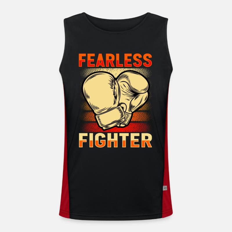 Fearless Fighter Men's Functional Contrast Tank Top 