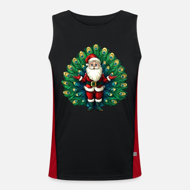 Bouquet du Père Noël Débardeur respirant contrasté Homme 