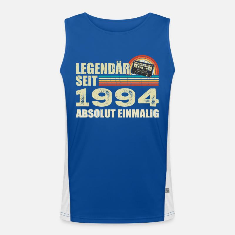 Legendär Seit 1994 - Absolut Einmalig Funktionelles Kontrast-Tank Top für Männer 