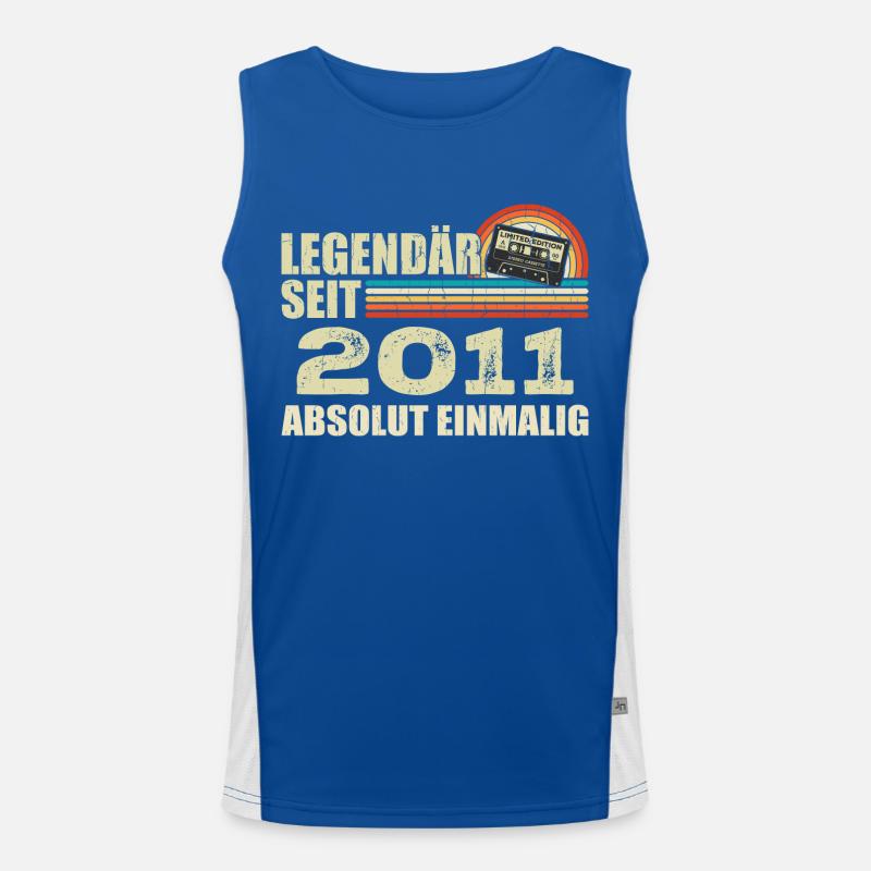 Legendär Seit 2011 - Absolut Einmalig Funktionelles Kontrast-Tank Top für Männer 