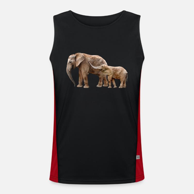 Éléphant Débardeur respirant contrasté Homme 