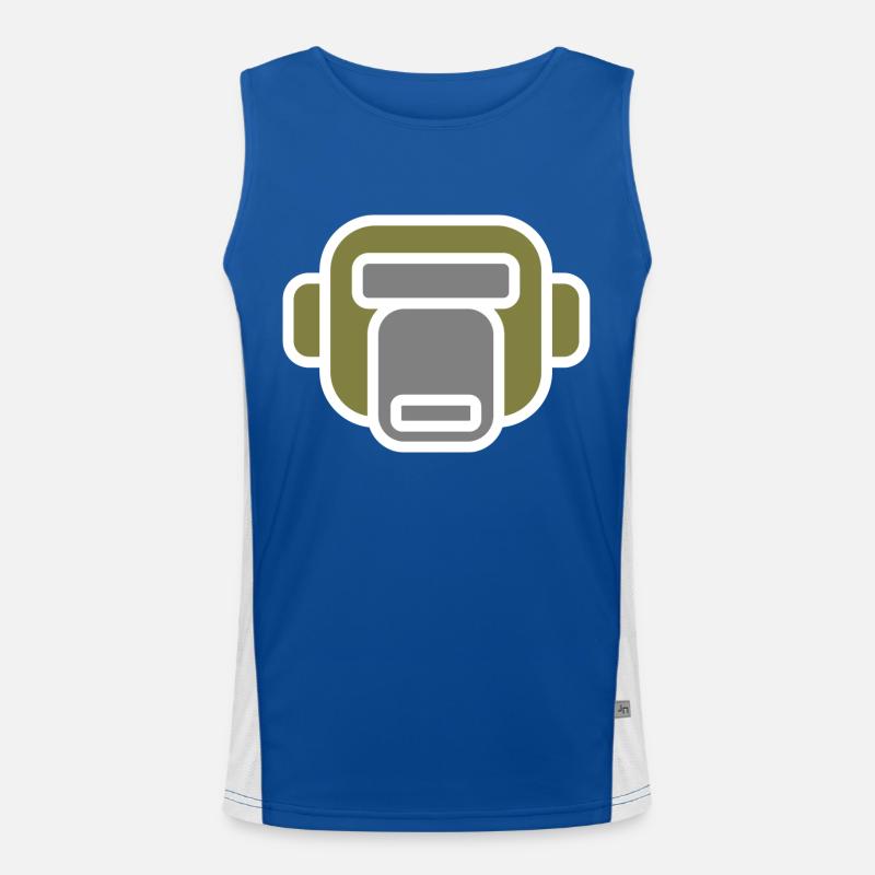 Affe Funktionelles Kontrast-Tank Top für Männer 