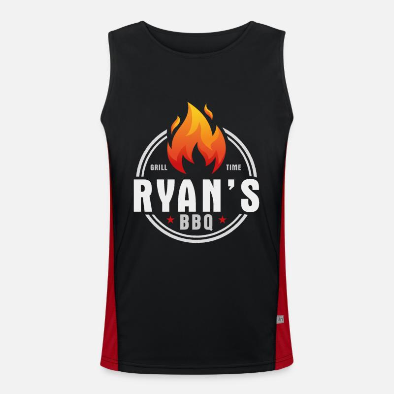 Ryans BBQ Débardeur respirant contrasté Homme 