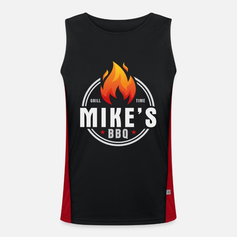 Mikes BBQ Débardeur respirant contrasté Homme 